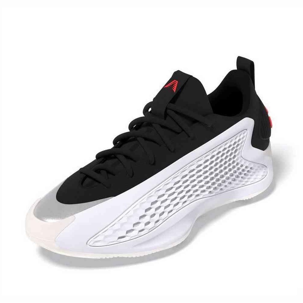 Adidas Black and Silver Sneakers
